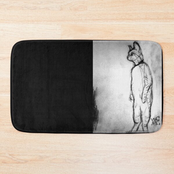 Item preview, Thinking Funny Cat Graphite On Paper Sketch - Cat Rulez designed and sold by ViewerEqualsPhoton.