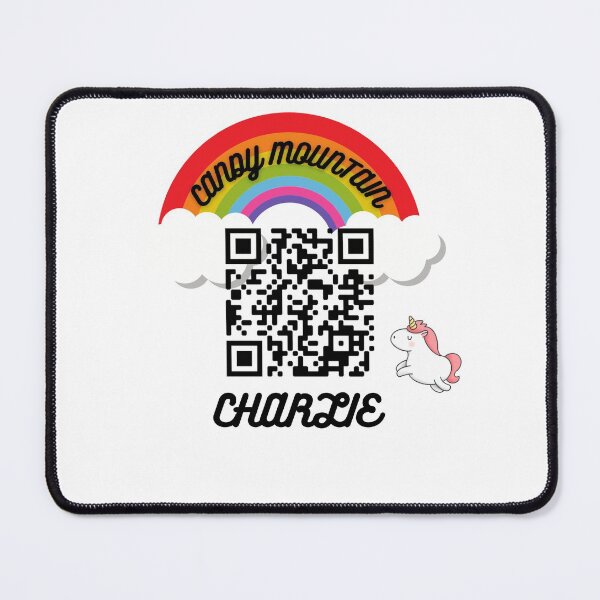 Item preview, Candy Mountain QR Code Design designed and sold by QRcodeTees.