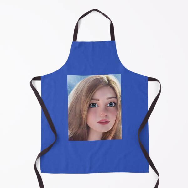 Item preview, Cartoon Girl Design Royal Blue  designed and sold by AlfredBilling.
