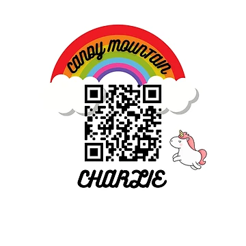 Artwork thumbnail, Candy Mountain QR Code Design by QRcodeTees