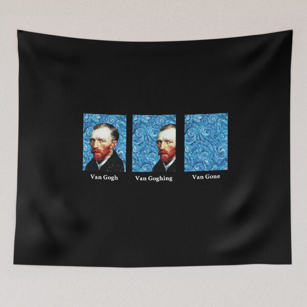 Item preview, Vincent van Gogh van Goghing van Gone Funny  designed and sold by The Junto Shop.