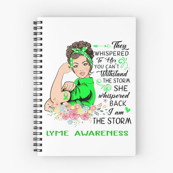 Item preview, I AM THE STORM LYME AWARENESS designed and sold by Brad-FI.