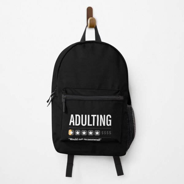 Item preview, Adulting Would Not Recommend designed and sold by BradPittas.