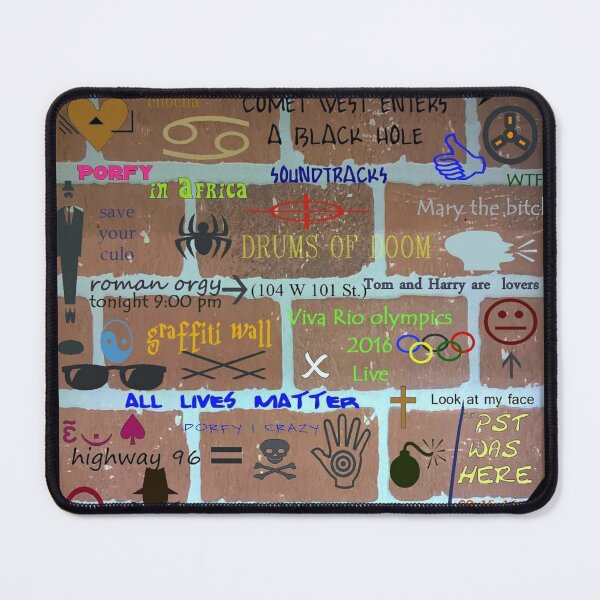 Item preview, Graffiti Wall, Wall,Graffiti,Bricks designed and sold by porfysoundtrack.
