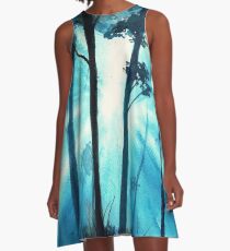 Forest sunrays A-Line Dress