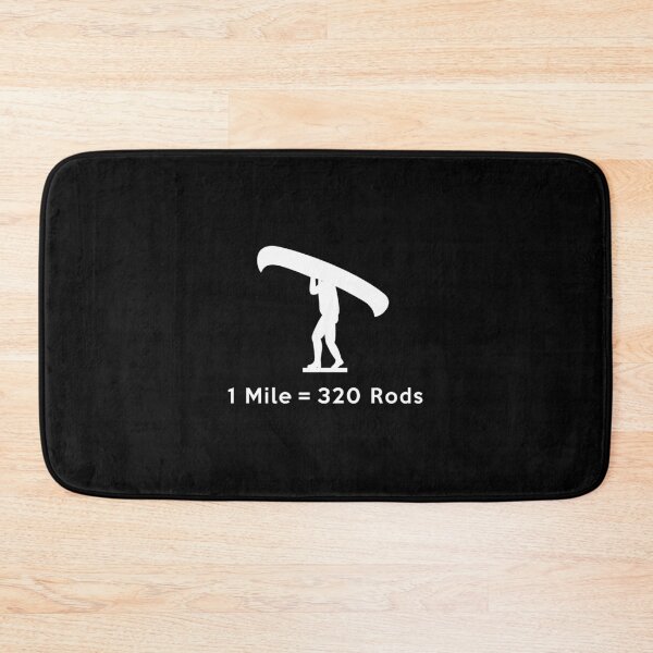 Item preview, 1 Mile = 320 Rods Canoe Paddle Portage Distance Camping BWCA designed and sold by twHistory.
