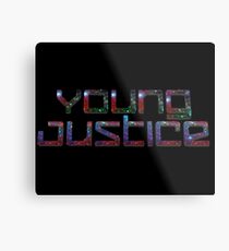 YJ Galaxy Metal Print