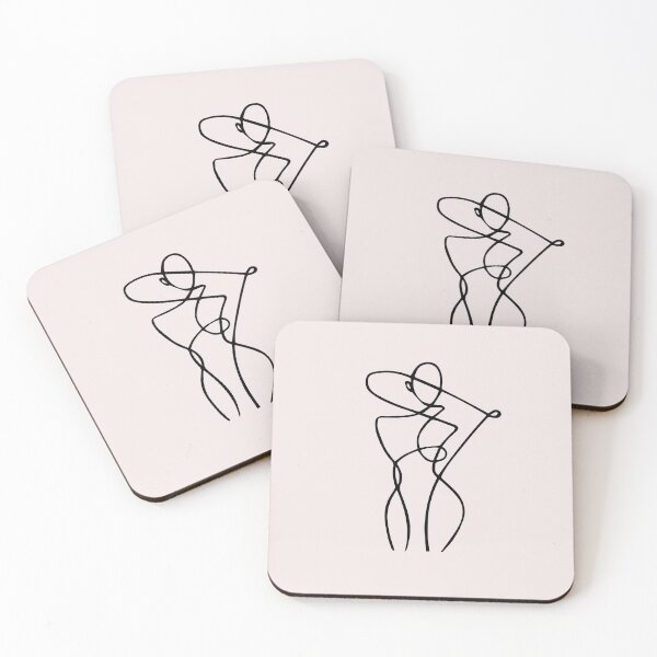 Item preview, One Line Modern Nude Woman  designed and sold by saidaone.