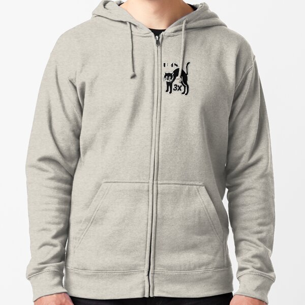Kriegsmarine U Boot 48, most successful U boat WWII Zipped Hoodie