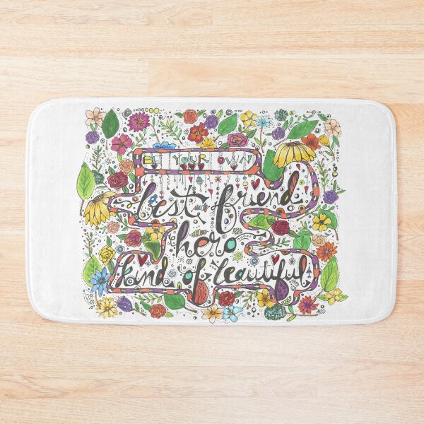 Item preview, Word Art - Be your own best friend, hero, and kind of beautiful designed and sold by argodzines.