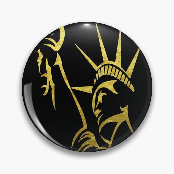 Item preview, golden Statue of Liberty New York Harbor designed and sold by MXanwar.