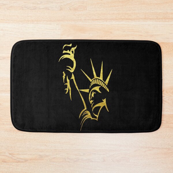 Item preview, golden Statue of Liberty New York Harbor designed and sold by MXanwar.