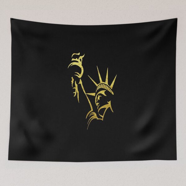 Item preview, golden Statue of Liberty New York Harbor designed and sold by MXanwar.