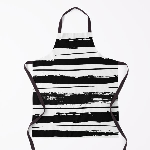 Item preview, Black Brush Strokes Pattern designed and sold by Designs By YL.