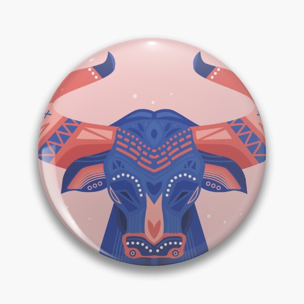 Item preview, Cow Aesthetic - Decorative - Painted Ox designed and sold by crazycollective.
