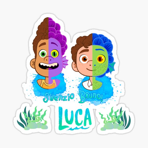 Just a simple Luca movie fan-art Sticker by Ramona Bruno