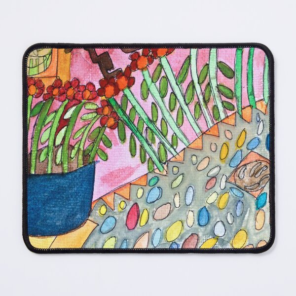 Item preview, Mexican Garden Zionart Zion Levy Stewart designed and sold by Zion Levy Stewart.
