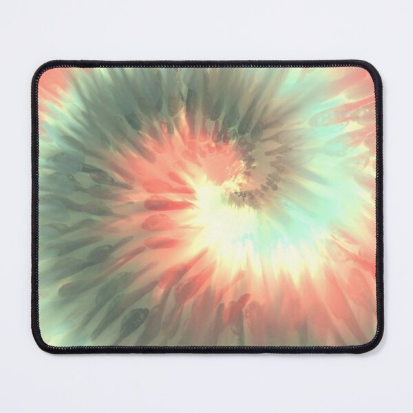 Item preview, Spiral Abstract in Coral and Glass designed and sold by PlumKind.