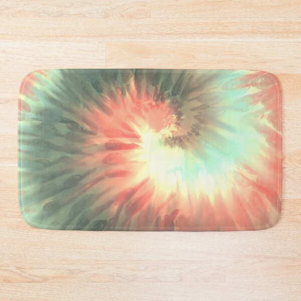 Item preview, Spiral Abstract in Coral and Glass designed and sold by PlumKind.