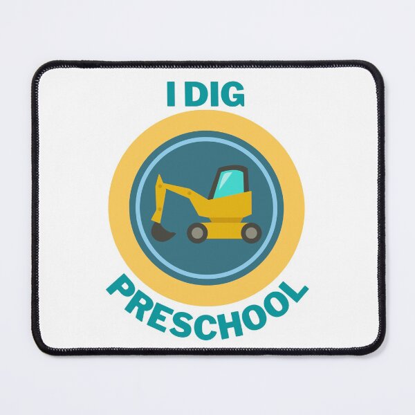 Item preview, I Dig Preschool Construction - Cute Back to School, Funny Preschool designed and sold by Teetee94.