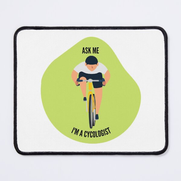 Item preview, Ask Me Im a Cycologist Black, Cycologist Meaning - Addicted to Biking Biker designed and sold by Teetee94.
