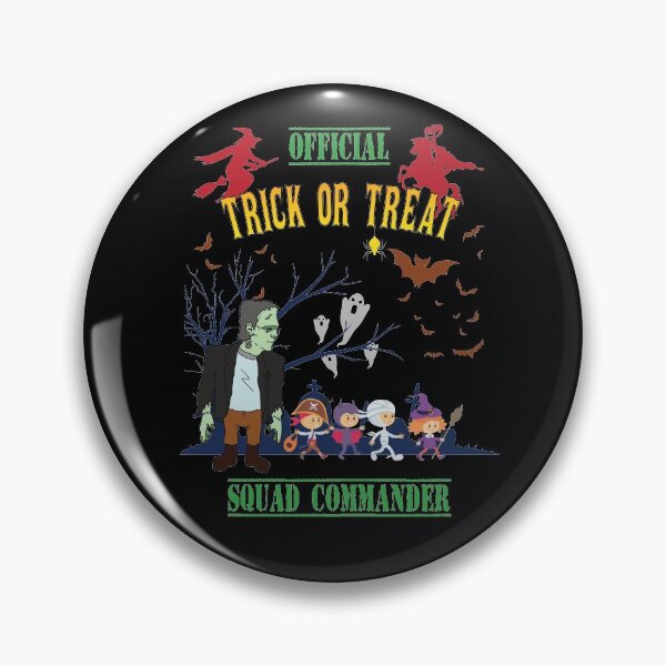 Item preview, Official trick or treat squad commander designed and sold by StencilMyst ..