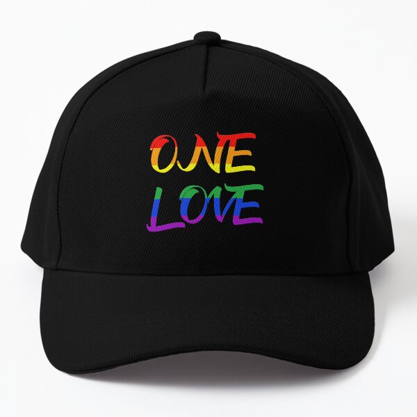 One Love LGBTQ Pride Baseball Cap
