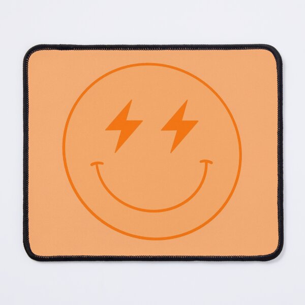 Item preview, Orange Smiley Lightning Bolt Face designed and sold by jessicaleah15.