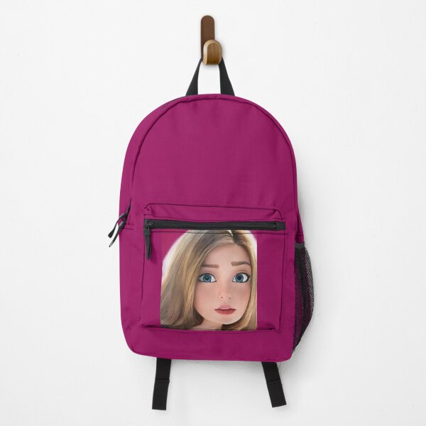 Item preview, Cartoon Pink Purple Girl Design 1 designed and sold by AlfredBilling.