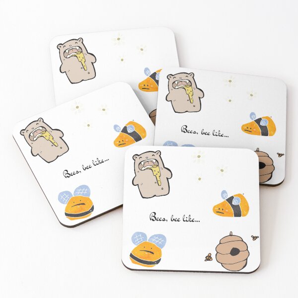 Item preview, Bees, bee like designed and sold by WoofKlan.