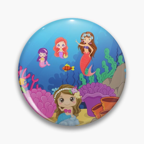 Item preview, Cute Mermaids, Mom and Daughters designed and sold by MEBH.