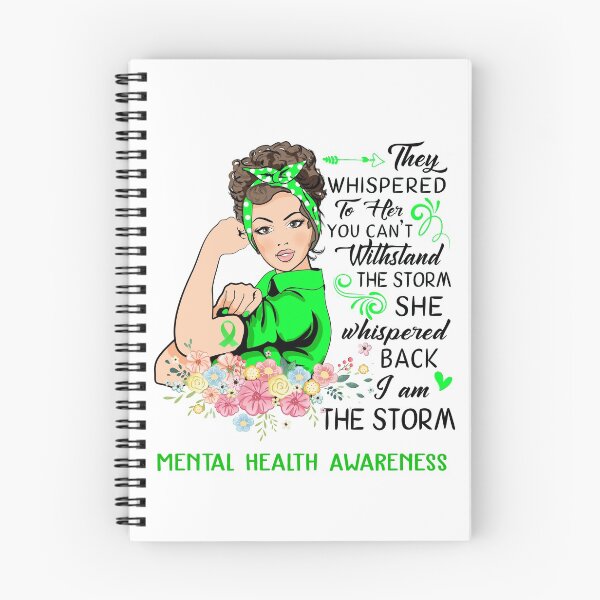 Item preview, I AM THE STORM MENTAL HEALTH AWARENESS designed and sold by Brad-FI.