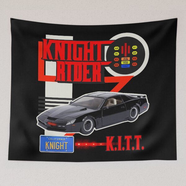 Item preview, Knight Rider KITT Car Racing Style Design designed and sold by acquiesce13.