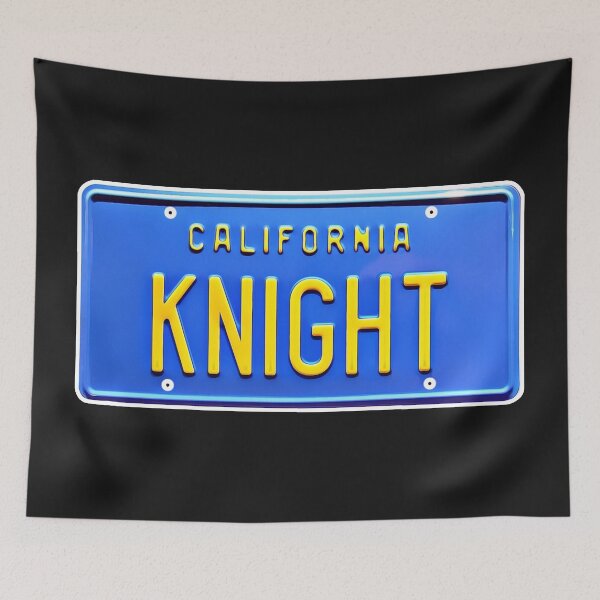 Item preview, Knight Rider KITT Car License Plate designed and sold by acquiesce13.