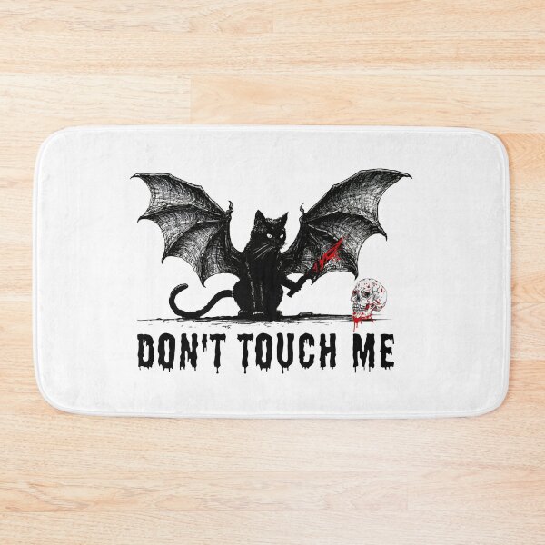 Item preview, BLACK CAT WITCH DON'T TOUCH ME HALLOWEEN designed and sold by Youngstyle.