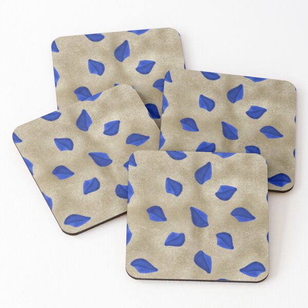 Item preview, Autumn blue petals designed and sold by Pinistica.