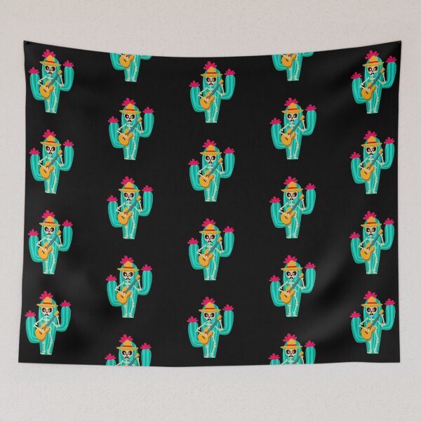 Item preview, Day of the Dead Skeleton Playing Guitar designed and sold by ChelleCreate.