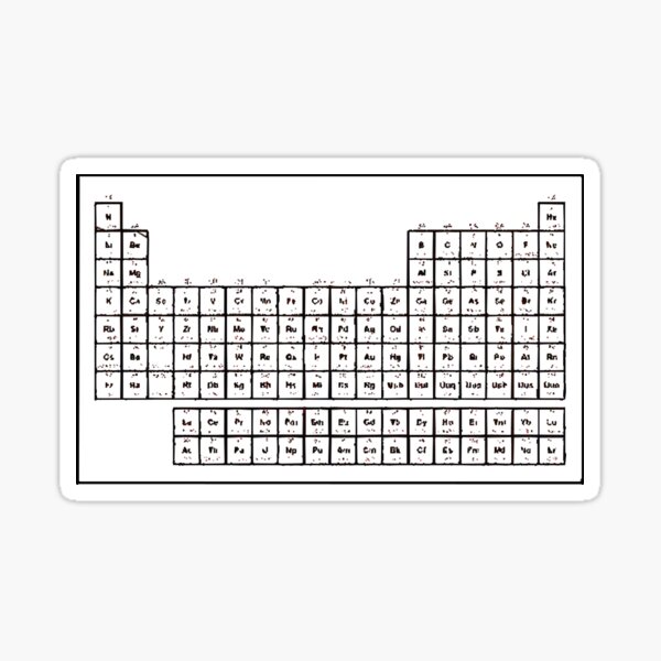 periodic table stranger things gifts merchandise for sale redbubble