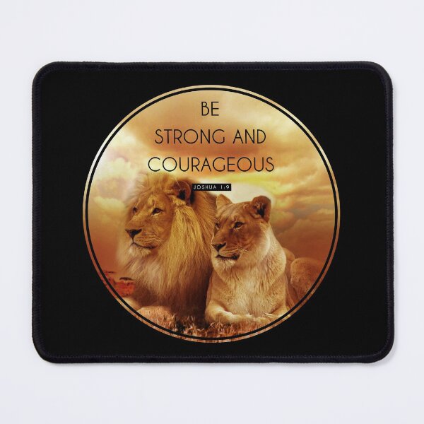 Item preview, Be strong and courageous Joshua 1:9 designed and sold by KA DESIGNS.