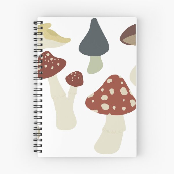 Item preview, Cartoon Mushrooms designed and sold by blackestdaek.