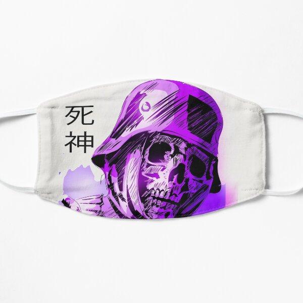 halloween scary skeleton  soldier gift mask Flat Mask