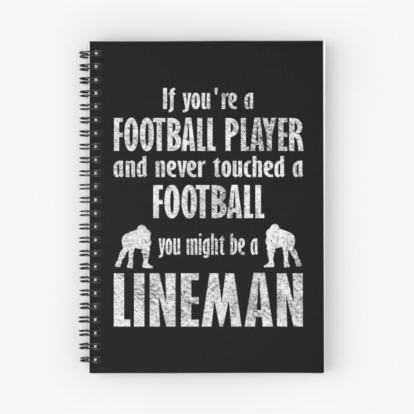 Item preview, You Might Be A Lineman funny football saying designed and sold by mrtraz.