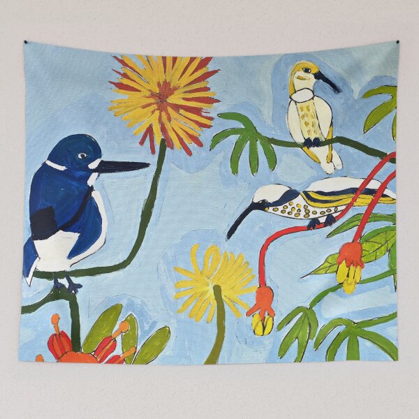 Item preview, Flowers and Birds Zion Levy Stewart Art designed and sold by Zion Levy Stewart.