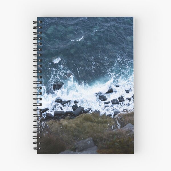 Item preview, Sea Waves Hitting Shore of Scotland designed and sold by Danny Wanders.