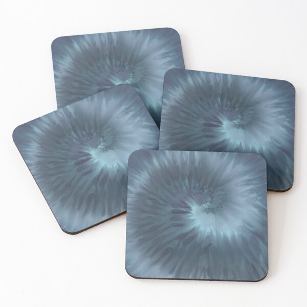 Item preview, Spiral Abstract in Gray Blue designed and sold by PlumKind.
