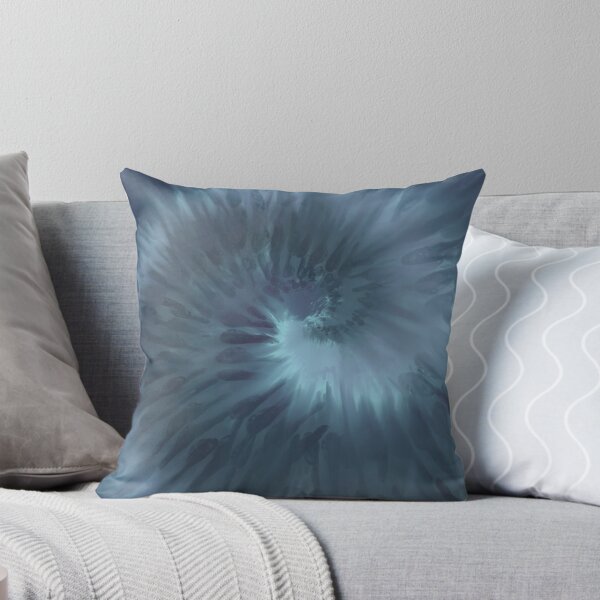 Item preview, Spiral Abstract in Gray Blue designed and sold by PlumKind.