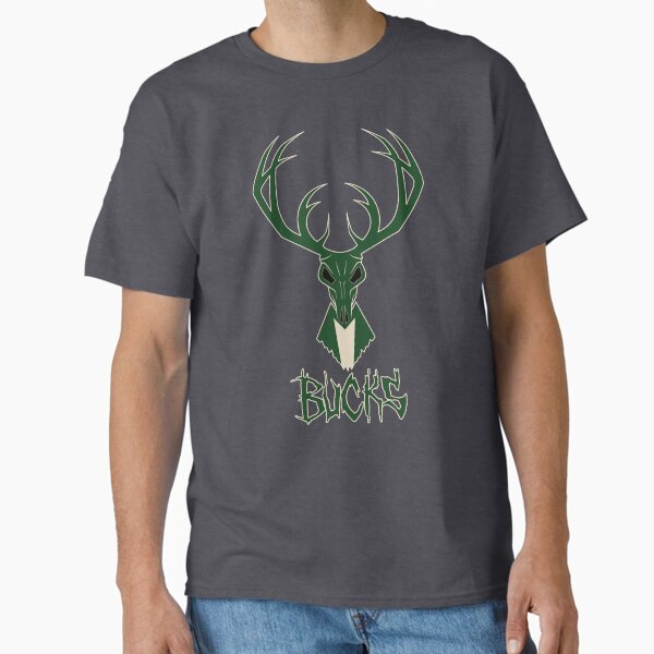 Item preview, Milwaukee Bucks Skull designed and sold by Sockgames.