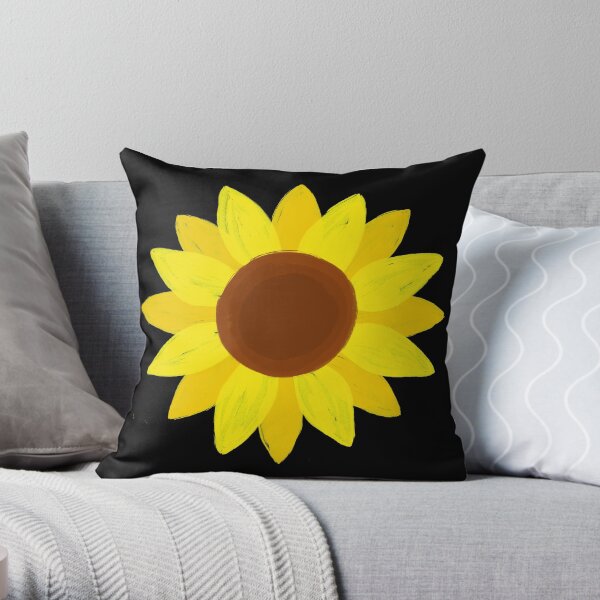 Sunflower Throw Pillow