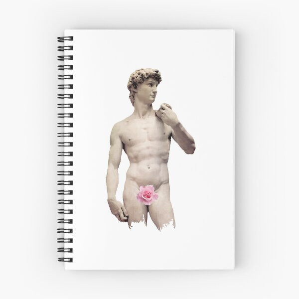 Artikelvorschau, David-Statue mit Blume entworfen und verkauft von bemenmaher.