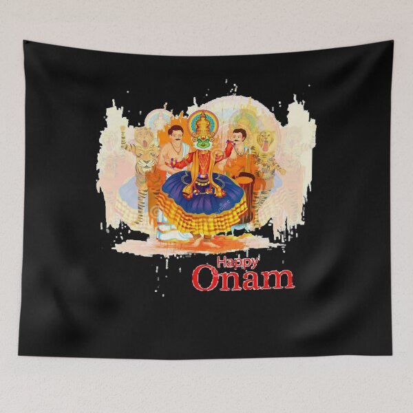 Item preview, Happy Onam festival elephant design Active T-Shirt designed and sold by FrewinMason.